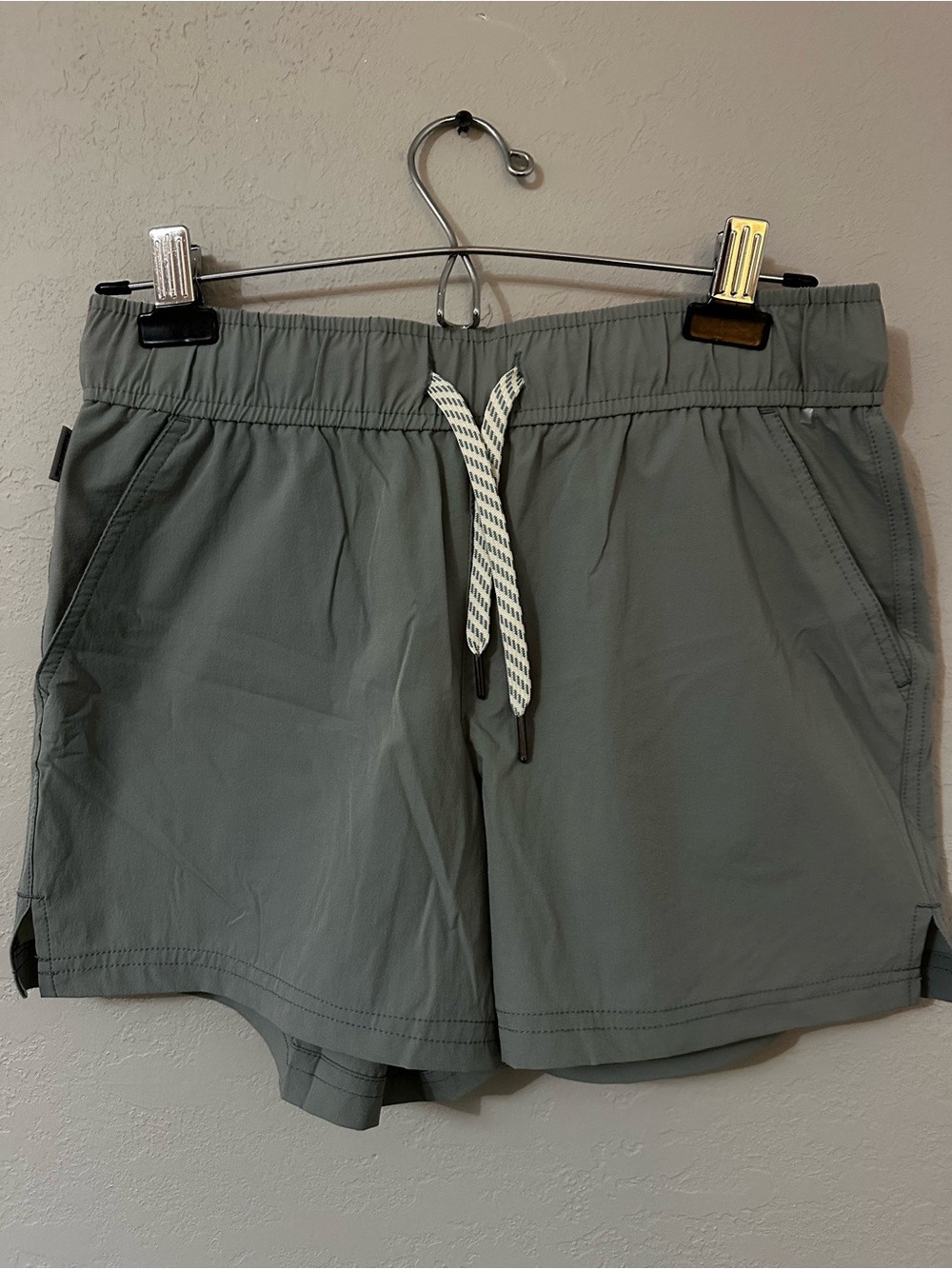 Avalanche Sage Green Athletic Hiking Shorts